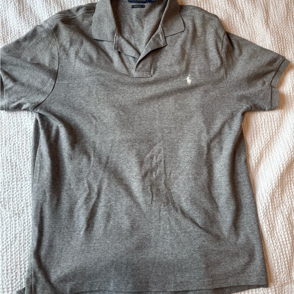 Ralph Lauren Men's Polo Shirt in Gray